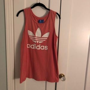 Adidas pink tank
